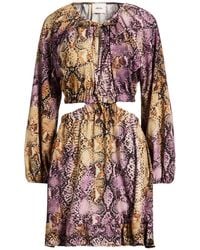 Dixie - Mini Dress Polyester, Elastane - Lyst