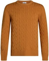 Berna - Mustard Sweater Virgin Wool - Lyst