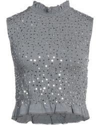 Sandro - Top Viscose, Elastane, Polyester - Lyst