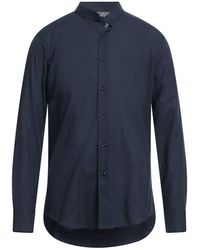 Bagutta - Sky Shirt Linen, Cotton - Lyst