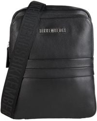 Bikkembergs - Cross-Body Bag Cow Leather - Lyst