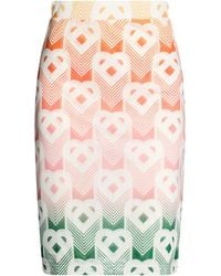 CASABLANCA - Midi Skirt Recycled Polyester, Elastane - Lyst