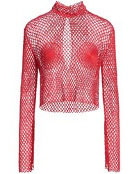 Ferragamo - Turtleneck Viscose - Lyst