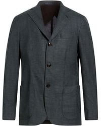Barba Napoli - Dark Blazer Virgin Wool, Silk, Linen - Lyst
