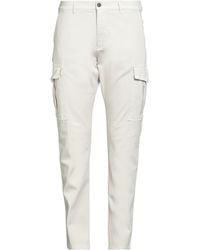 Eleventy - Ivory Pants Cotton, Elastane - Lyst