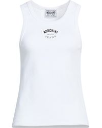 Moschino - Tank Top Cotton, Elastane - Lyst