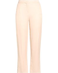 Kaos - Blush Pants Viscose, Linen - Lyst
