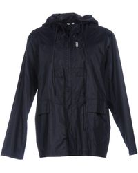 Bark - Midnight Overcoat & Trench Coat Polyamide, Polyurethane - Lyst