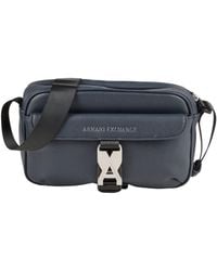 ARMANI EXCHANGE - Cross-Body Bag Polyester, Polyurethane - Lyst