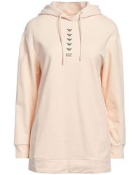 EA7 - Cream Sweatshirt Cotton, Elastane - Lyst