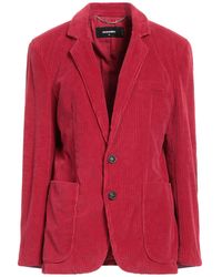 DSquared² - Blazer Cotton, Elastane, Calfskin - Lyst
