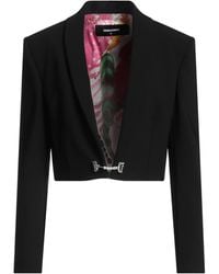DSquared² - Blazer Polyester, Elastane, Glass, Plastic - Lyst
