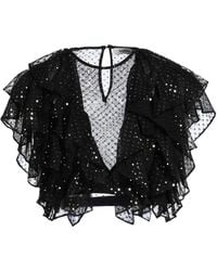 Sandro - Top Polyester, Elastane - Lyst