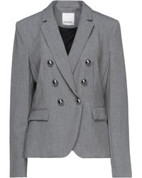 BlazerViCOLO in Materiale sintetico di colore Grigio Donna Abbigliamento da Giacche da Giacche sportive eleganti e blazer 