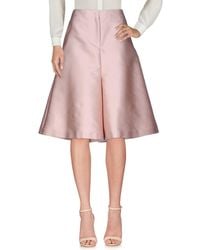 N°21 - Pants Polyester, Silk - Lyst