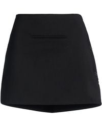Courreges - Mini Skirt Wool, Elastane, Polyamide - Lyst