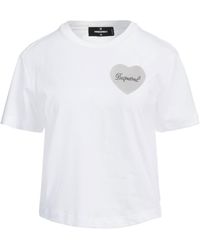 DSquared² - T-Shirt Cotton - Lyst