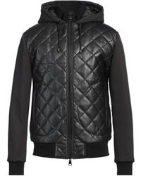 Daniele Alessandrini - Puffer Ovine Leather, Polyester, Elastane - Lyst