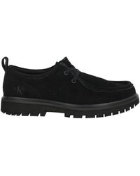 Calvin Klein - Lace-Up Shoes Leather - Lyst