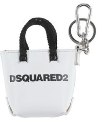 DSquared² Key Ring - White