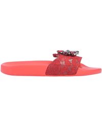 Dolce & Gabbana Sandales - Rouge