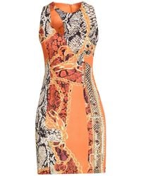 Rinascimento - Mini Dress Polyester, Elastane - Lyst