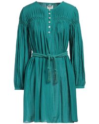 Isabel Marant - Mini Dress Cotton, Viscose - Lyst