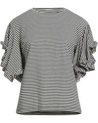 B.yu - T-Shirt Cotton, Elastane - Lyst