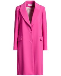 Kaos - Overcoat & Trench Coat Polyester, Elastane - Lyst