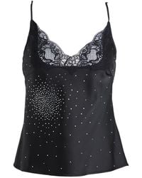 GIUSEPPE DI MORABITO - Top Polyester, Elastane - Lyst