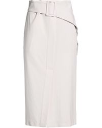 Fabiana Filippi - Light Midi Skirt Virgin Wool, Polyamide, Elastane - Lyst