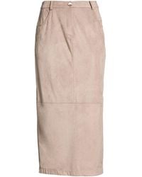 Purotatto - Midi Skirt - Lyst