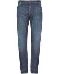 Herren Bekleidung Jeans Enge Jeans PT Torino Hose Aus Stretch-baumwolldenim in Blau für Herren 