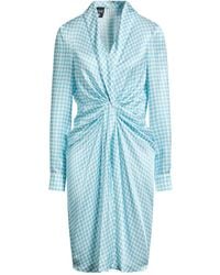 Moschino - Midi Dress Viscose, Silk - Lyst