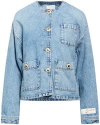 Sandro - Denim Outerwear Cotton - Lyst