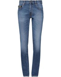 Pantalon en jean Jean Just Cavalli pour homme en coloris Bleu Homme Vêtements Jeans Jeans coupe droite 