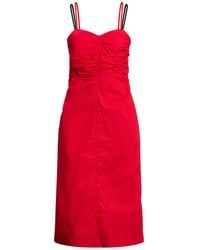 8pm - Midi Dress Cotton - Lyst