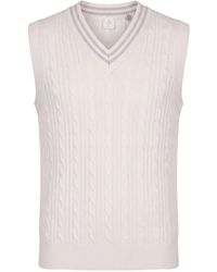 Eleventy - Platinum Cream Sweater Cashmere - Lyst