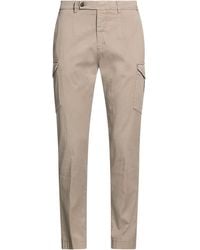 Berwich - Taupe Pants Lyocell, Cotton, Elastane - Lyst