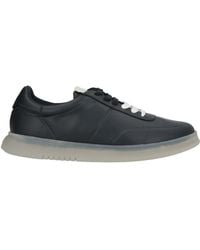Emporio Armani - Midnight Sneakers Leather - Lyst