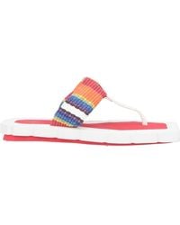 Fabi - Thong Sandal Leather, Textile Fibers - Lyst