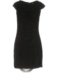 Elisabetta Franchi Kurzes Kleid - Schwarz