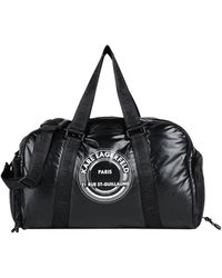 Borsa tote L/AthleisureKarl Lagerfeld in Materiale sintetico di colore Nero Donna Borse da Borsoni e sacche da viaggio da 