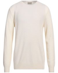 Brooksfield - Cream Sweater Cotton, Polyamide, Elastane - Lyst