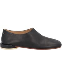 MM6 by Maison Martin Margiela - Loafers Leather - Lyst