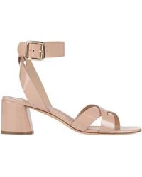 Casadei - Blush Sandals Leather - Lyst