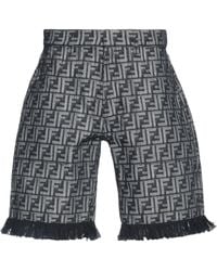 Fendi - BERMUDA IN DENIM FF - Lyst