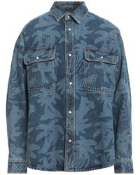 Palm Angels - Capospalla Jeans - Lyst