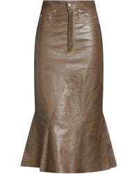Rick Owens - Midi Skirt - Lyst