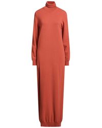 Semicouture - Maxi Dress Virgin Wool, Cashmere - Lyst